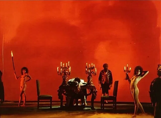 A still from Hans Jurgen Syberberg's Ludwig